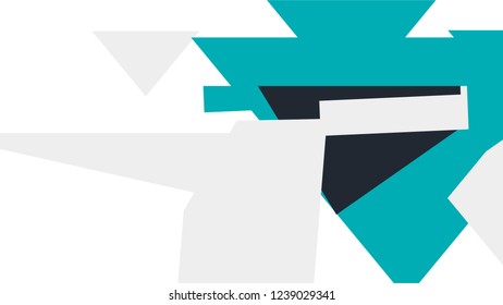 BLUE light colorful abstract vector background, consisting of boxes. Pattern with a colored box with a white background.