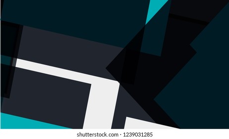 BLUE light colorful abstract vector background, consisting of boxes. Pattern with a colored box with a white background.
