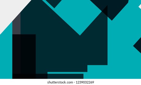 BLUE light colorful abstract vector background, consisting of boxes. Pattern with a colored box with a white background.