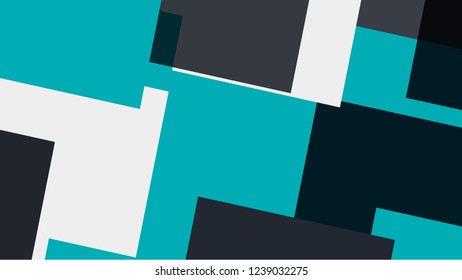 BLUE light colorful abstract vector background, consisting of boxes. Pattern with a colored box with a white background.
