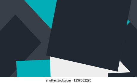 BLUE light colorful abstract vector background, consisting of boxes. Pattern with a colored box with a white background.