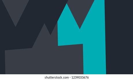 BLUE light colorful abstract vector background, consisting of boxes. Pattern with a colored box with a white background.