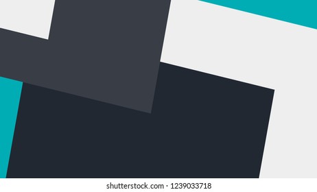 BLUE light colorful abstract vector background, consisting of boxes. Pattern with a colored box with a white background.