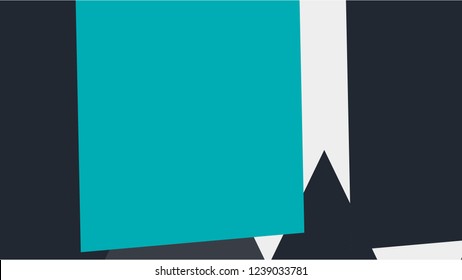 BLUE light colorful abstract vector background, consisting of boxes. Pattern with a colored box with a white background.