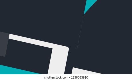 BLUE light colorful abstract vector background, consisting of boxes. Pattern with a colored box with a white background.