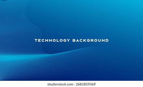 blue light futuristic technology background vector 4k