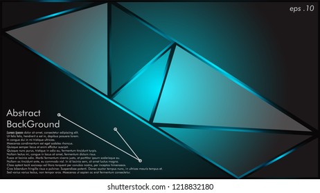 blue light geometric texture. Abstract background vector can be used in cover design, book design, website background, banner, poster, advertising.