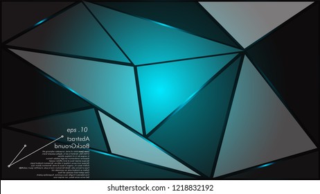 blue light geometric texture. Abstract background vector can be used in cover design, book design, website background, banner, poster, advertising.