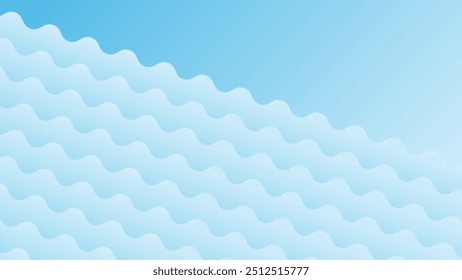 Fondo abstracto de gradiente de luz azul para fondo o presentación