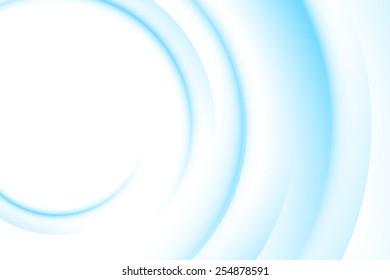 Blue light gradient abstract background with copy space