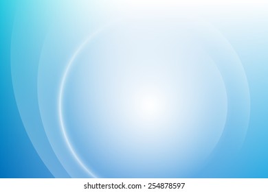 Blue light gradient abstract background