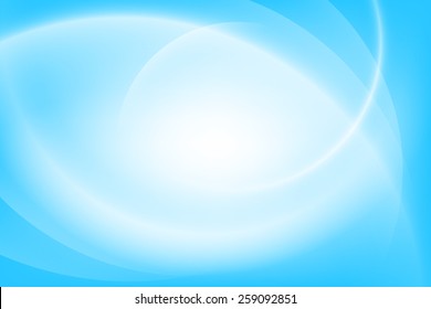 Blue light gradient abstract background