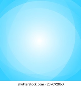 Blue light gradient abstract background