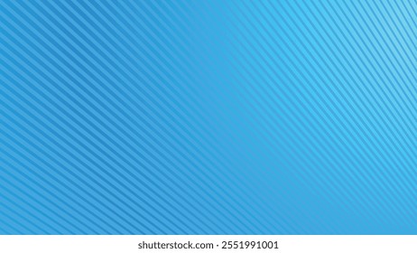 Blue light gradient with diagonal line abstract background for backdrop