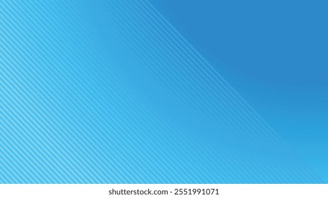 Blue light gradient with diagonal line abstract background for backdrop