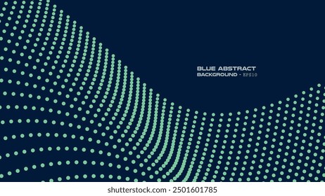 Blue light halftone abstract background for backdrop or presentation