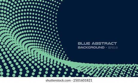 Fondo abstracto de semitono de luz azul para fondo o presentación