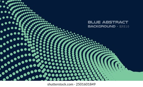 Blue light halftone abstract background for backdrop or presentation