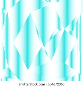 Blue Light Polygonal Mosaic Background