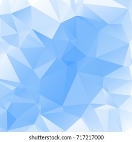 Blue Light Polygonal Mosaic Background, Vector illustration, Business Design Templates