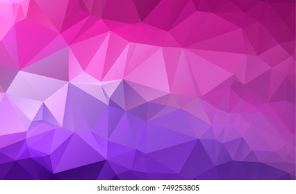 Blue Light Polygonal Mosaic Background, Vector illustration, Business Design wall background with vignette