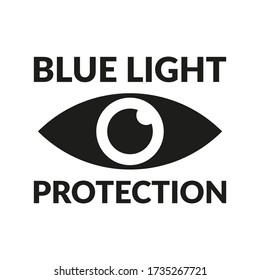 Blue Light Protection Eye Icon