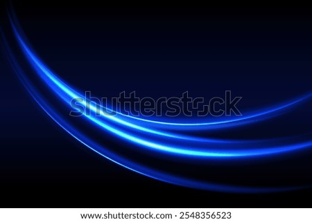 blue light ray sparkle, Abstract speed movement background