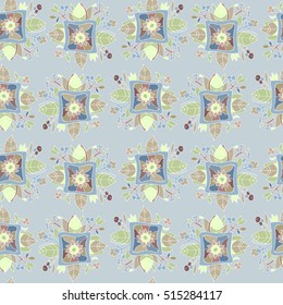 Blue light seamless for textile