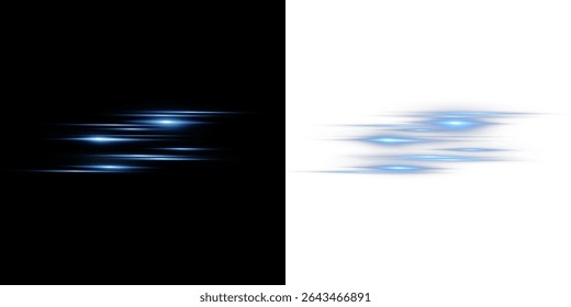 Blue Light Speed Motion Lines – Abstract Vector Effect for Banner, Futuristic Dynamic Stripes , Glowing Streaks for Technology Design, Fast Movement Illustration.PNG	