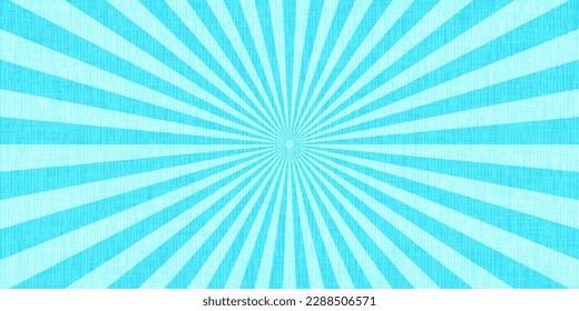 Fondo del sol de la luz azul