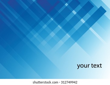 Blue Light Wave Abstract Background