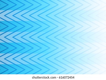 Blue Light Wave Abstract Background
