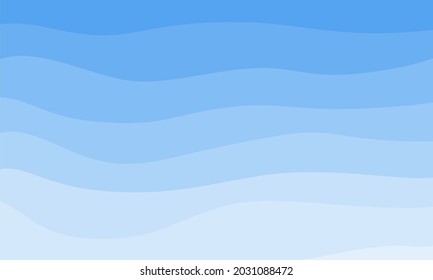 Blue light wave background. Art background. Water background