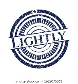 Blue Lightly distressed rubber grunge texture stamp