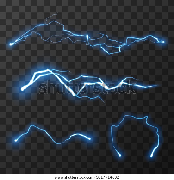 Blue lightnings\
set
