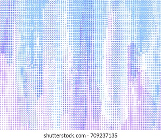 Blue lilac halftone background. Vector background