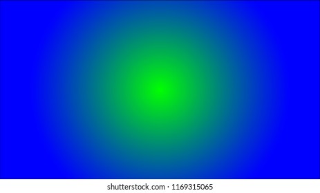 Blue and lime green abstract vector background with copy space
