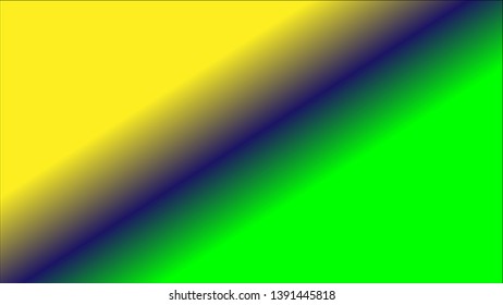 Blue and lime green gradient vector background 