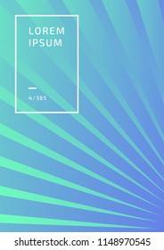 Blue line abstract background