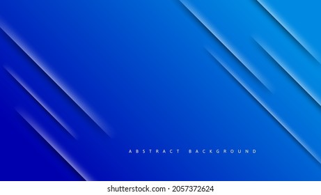 blue line abstract background with shadow and light