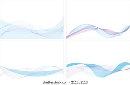 blue line abstract background for template