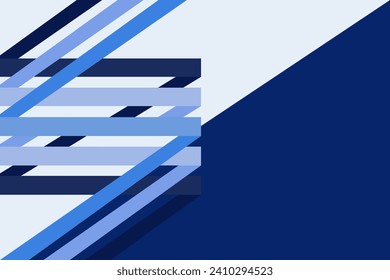 BLUE LINE ABSTRACT BACKGROUND VECTOR ART