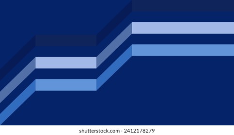 ARTE DEL VECTOR DE FONDO ABSTRACTO DE LA LÍNEA AZUL	
