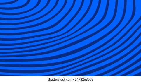 BLUE LINE ABSTRACT BACKGROUND VECTOR ART