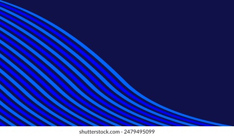 ARTE VECTORIAL DE FONDO ABSTRACTAS DE LÍNEA AZUL
