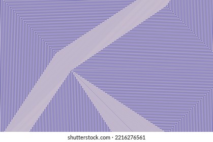 Blue line art pattern background. Angular offset lines. Suitable for design template, card, and backdrop.