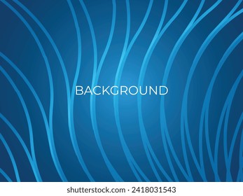 ilustración vectorial de línea azul