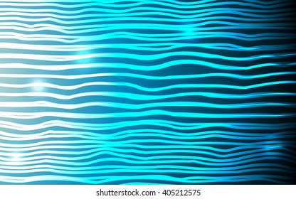 Blue line background abstract art vector 