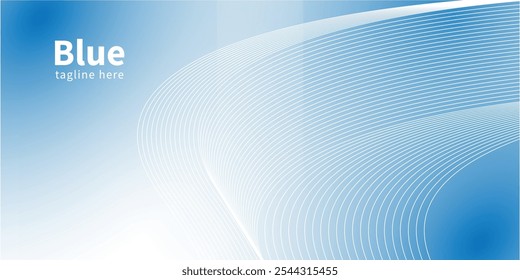 Blue line background pattern vector