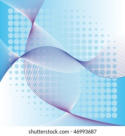 blue line background vector